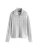 Next Gebreid vest  grijs gemêleerd