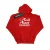 Disney Heren Toy Story Pizza Planet Logo Hoodie (Rood)