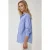 Gestructureerde Regular Fit Linnen Look Langarm Shirt