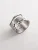 REYTEL Ring ‘LEISTUNG’  zilver