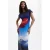 Desigual maxi jurk met print – meerkleurig