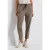 Street One Dames Lichtgewicht jacquard broek in Bruin