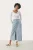 Denim rok A-shape Light Blue Denim