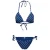 ONLY voorgevormde bikini met stippen blauw/wit