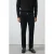 Mango Man coated slim fit broek – marine