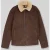 Tom Tailor Denim Kunstleren jack met teddy kraag