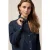 Oltre Denim Shirt With Micro Crystals Blue