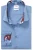 OLYMP Level Five Overhemd blauw, Effen