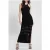 GUESS Sl Amelie Maxi Dress Jet Black A996