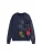 Desigual Sweatshirt ‘Mickey Mouse’  donkerblauw / rookgrijs