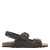 Mango Kids leren sandalen grijs