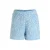 Anytime crinkle short bloemenprint lichtblauw