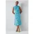 LK Bennett Vali Midi Dress Multicolor