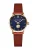 Victoria Hyde Analoog horloge ‘London Eyes’  enziaan / pueblo / goud