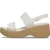 Crocs Sandaal  beige / white denim