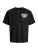 JACK & JONES Shirt ‘JOREaglerock Gallery’  navy / aqua / zwart / wit