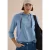Sweatshirt met capuchon en opdruk