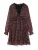 Vero Moda Petite Jurk ‘VMSMILLA’  jade groen / oudroze / wijnrood / zwart