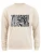 Cotton Prime Sweatshirt ‘Black & White Zebra Eye’  beige / zwart / wit