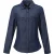 Premier Dames/dames Jeanssteek Denimshirt met lange mouwen (Indigo Denim)