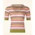 Sunny Stripey gebreide top in roze en multi