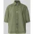 Marc Cain Jeansblouse met franjeszoom en 1/2-mouw