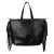 Alix the Label shopper met franjes zwart