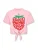 Only Mini Shirt ‘KMGIDA’  groen / rosa / rood
