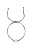 So Chic Armband  zwart / zilver
