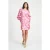 POM Amsterdam Dress – Floral Jacquard Raspberry