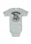 LOGOSHIRT Rompertje/body ‘Harry Potter – Hogwarts Logo Black’  grijs