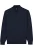 Baileys Half-Zip Sweater donkerblauw, Effen