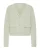 Fransa Gebreid vest ‘FRITA CAR’  pastelgroen