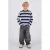 Vingino gestreepte longsleeve – donkerblauw/wit
