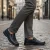 Outfielder Outfielder Instappers zwart Leer