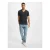 T-shirt met V-hals DEF
