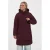 Kjelvik Poppy outdoor jas – donkerrood