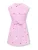 ONLY GIRLS Jurk ‘KOGNEW LINA’  pink / rood