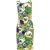 Blumarinegroene mouwloze jurk met bloemenprint – jaren 2010