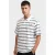 Redefined Rebel oversized gestreepte polo – ecru