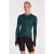 Paul Smith Womens Cycle Jersey L/s Artist Stripe Very Dark Green