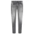 Diesel Mannen 1979 Sleenker Vervaagde Franje Rand Jeans (Grijze Denim)