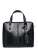 Roberta M Zwart Rundleer Tas