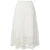 Y.A.S maxi rok broderie wit