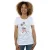 Disney Dames/Dames Wandelend Mickey Mouse Katoenen T-Shirt (Wit)