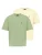 Williot Shirt  pasteelgeel / groen