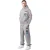 Mercier Unisex mouwloze capuchon voor volwassenen (Grijs)