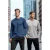 TRENDYOL MAN Heren Grijs Effen 2-pack Lang Regular fit T-shirts