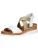 COSMOS COMFORT Sandaal  goud / wit