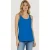 EsQualo Basic Singlet Blue